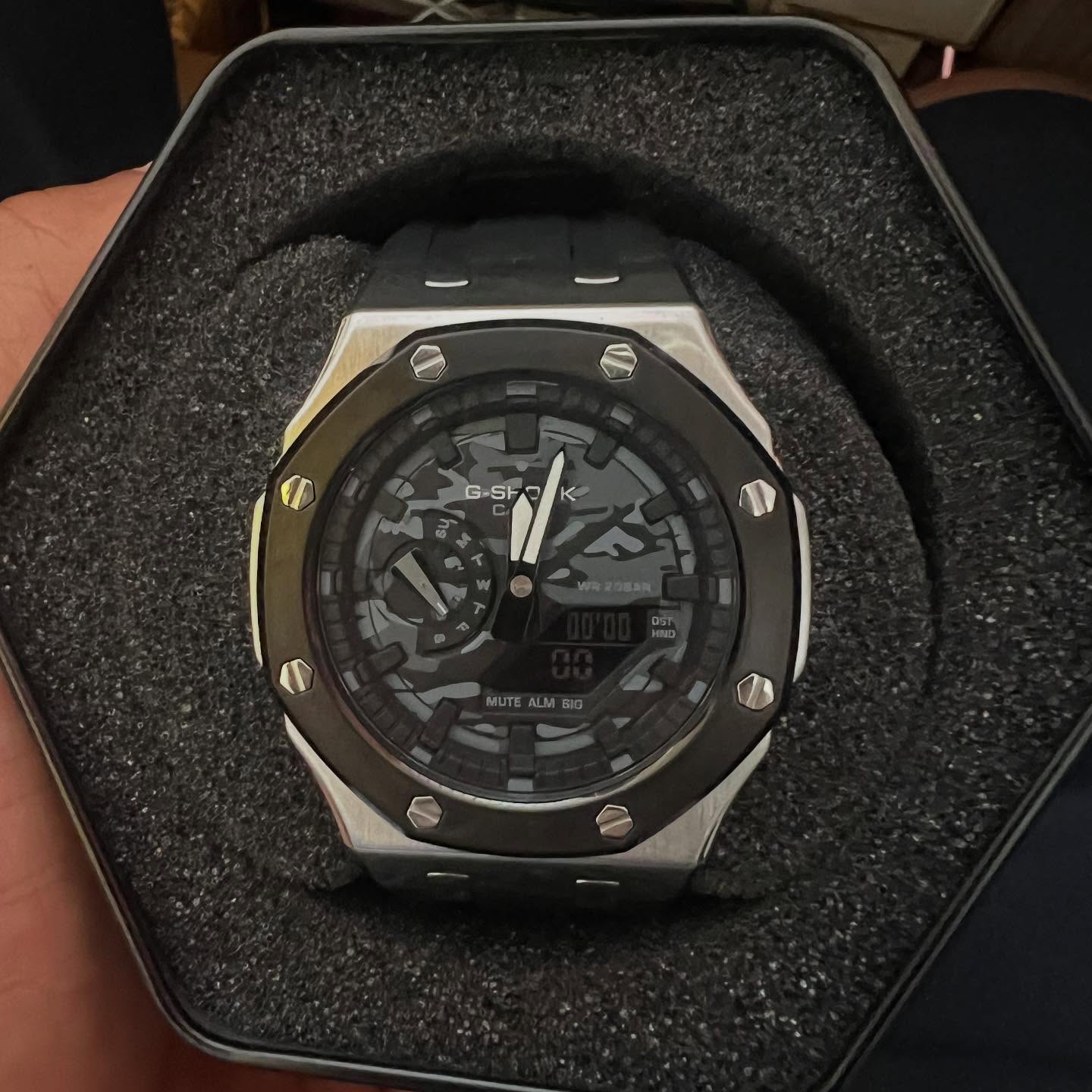 joyas, relojes y accesorios - CASIO G-SHOCK Luz led Doble hora 1Mes de Garantia 0