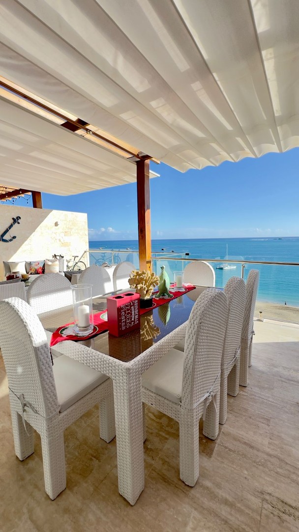 casas vacacionales y villas - Penthouse Amueblado con Vista al Mar Residence Riviera Azul  4