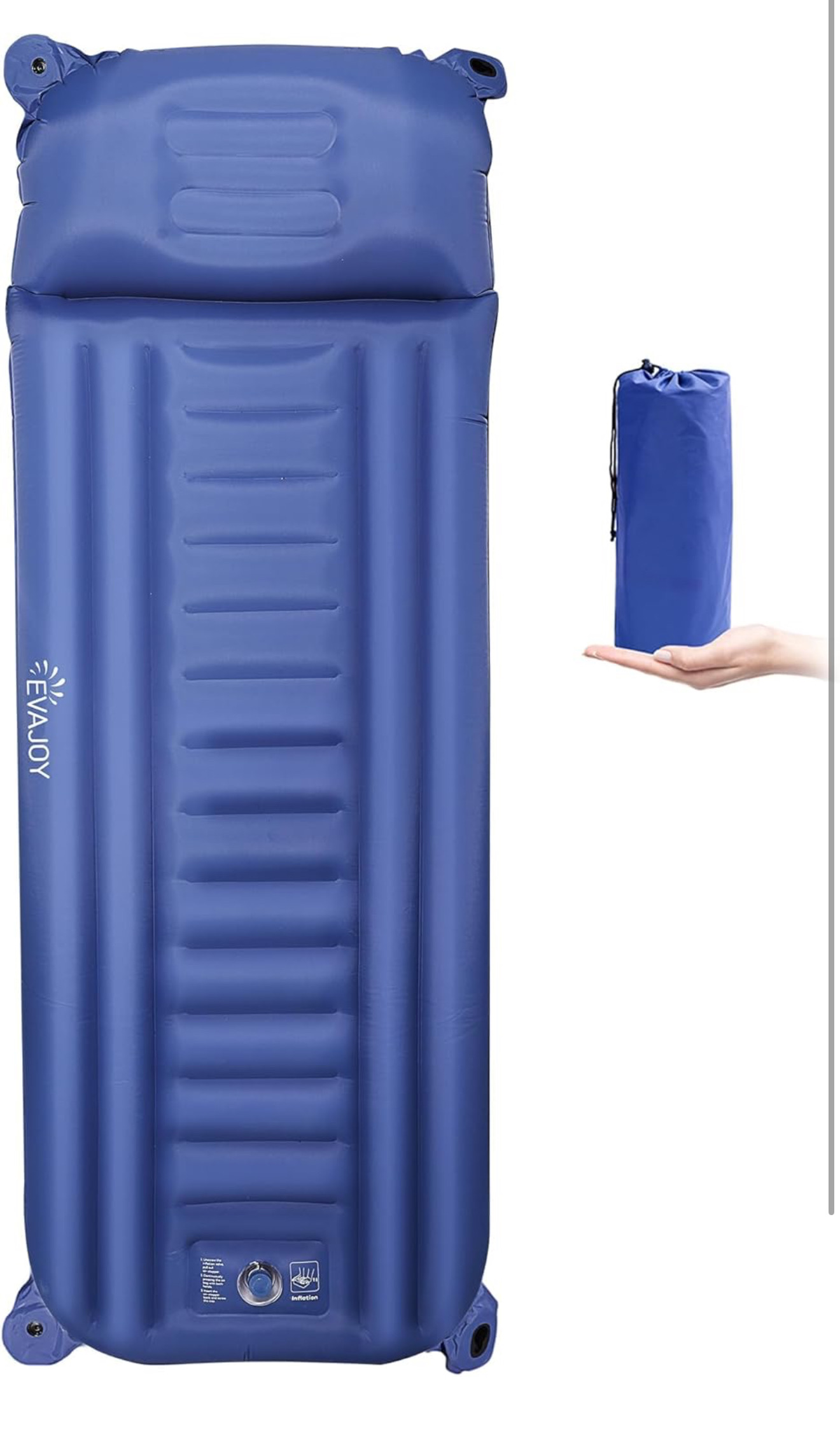 muebles y colchones - Queen Air Mattress with Built in Pump 4