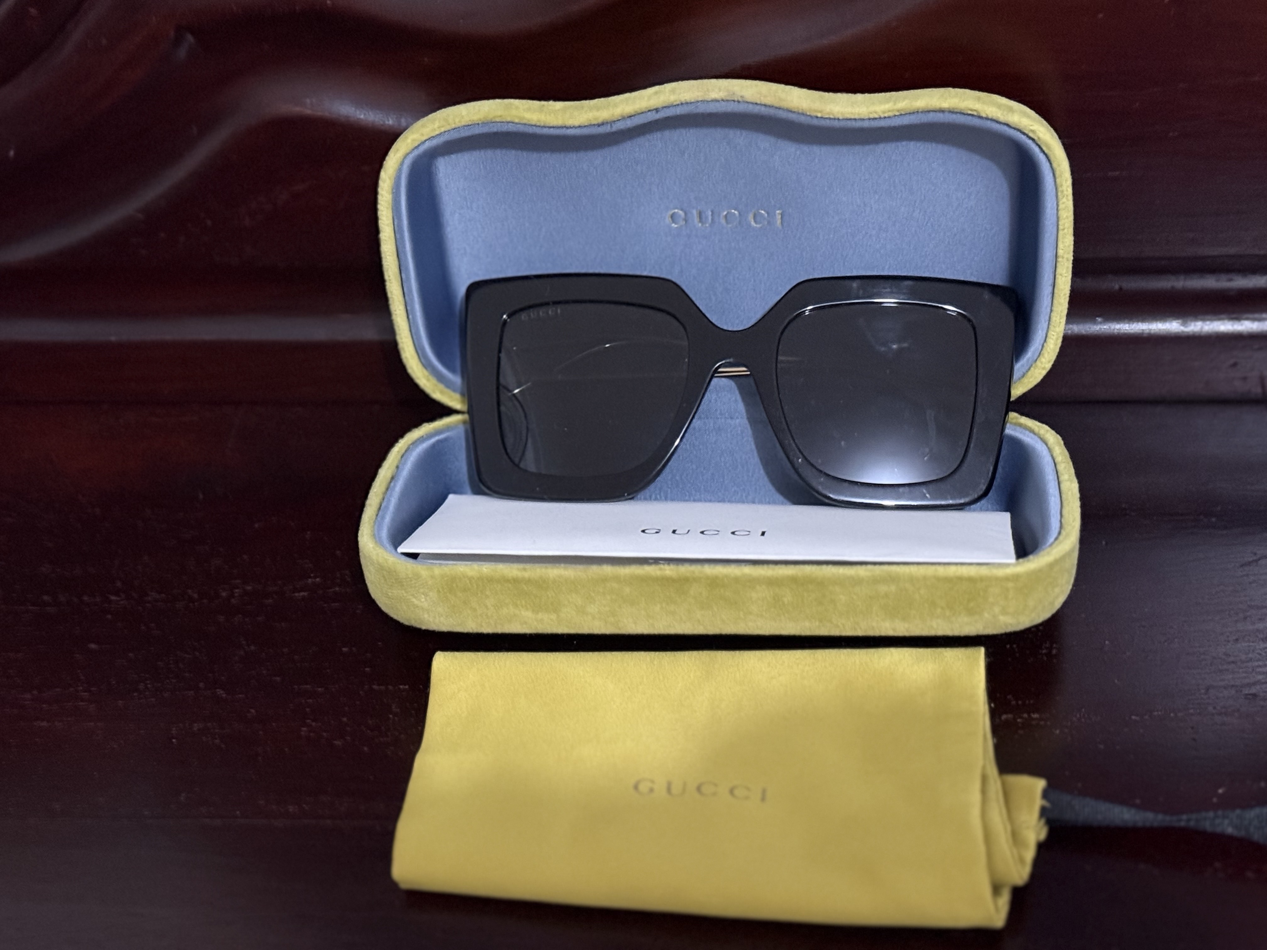 joyas, relojes y accesorios - lentes gucci como nuevos 1