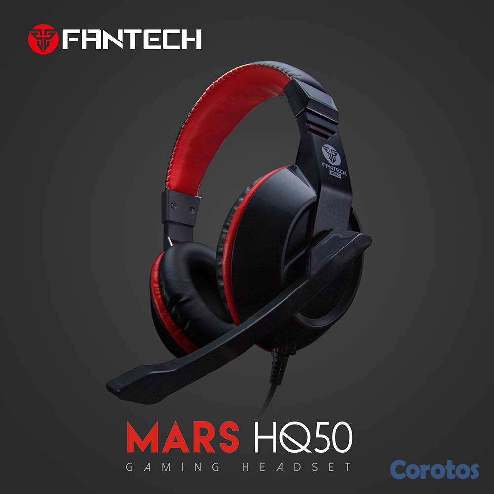 computadoras y laptops - Audifono con Microfono ,Gaming ,Auriculares para Juegos FANTECH HQ50 1