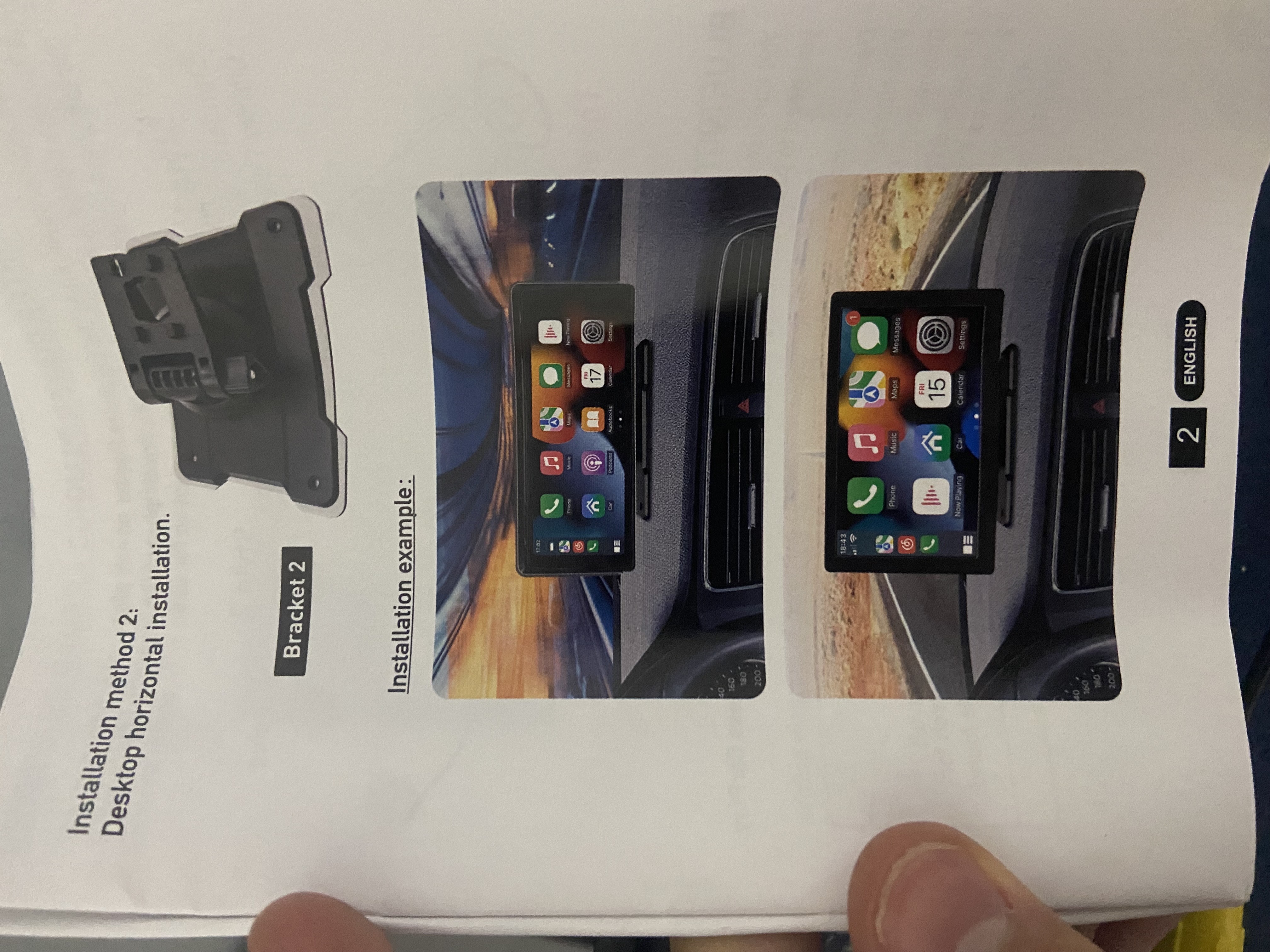 accesorios para vehiculos - Pantalla portátil con CarPlay & Android Auto  8