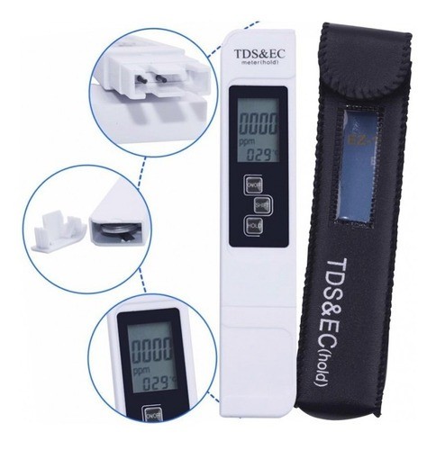 equipos profesionales - Medidor Digital de agua TDS EC ppm de temperatura de pureza del agua Probador 4