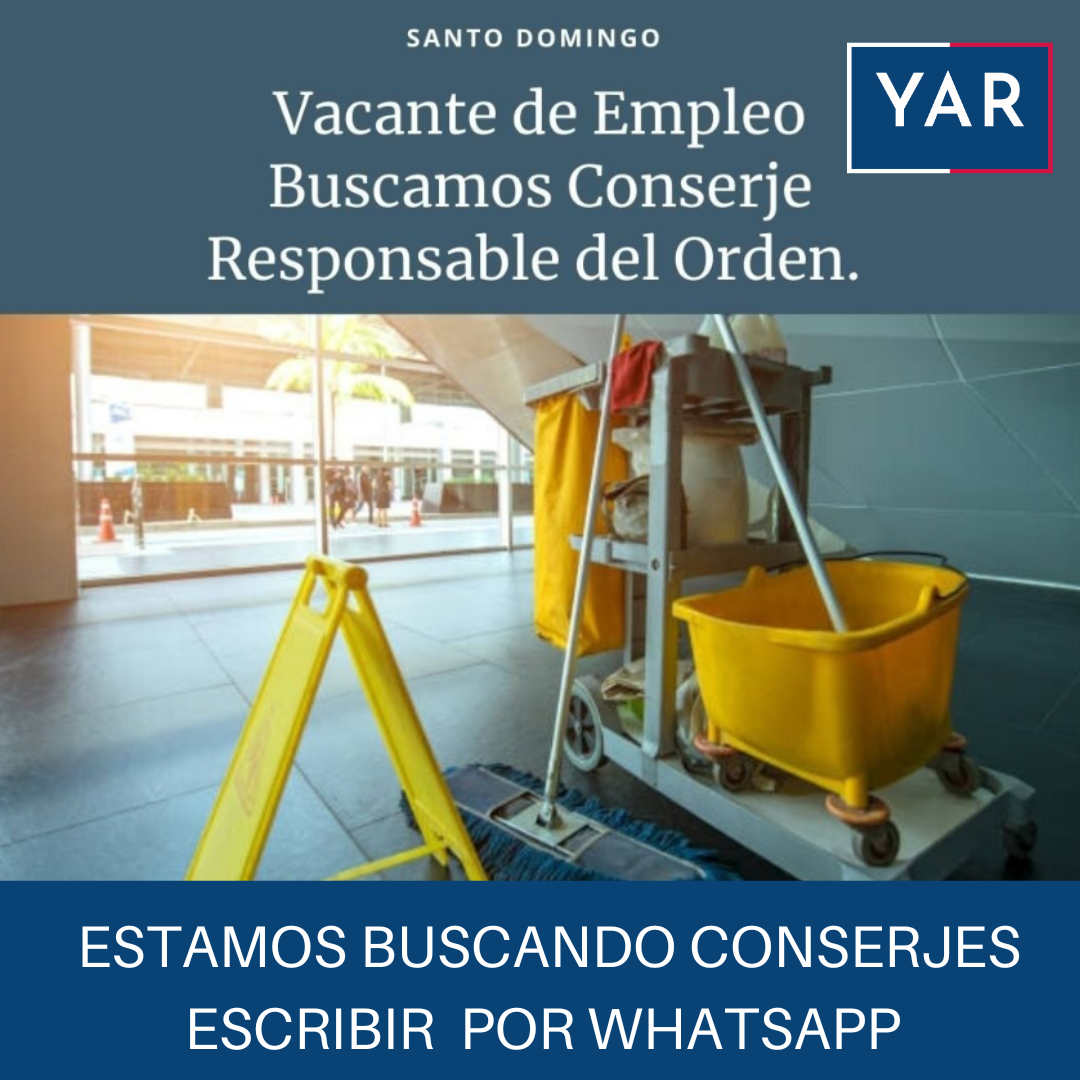empleos disponibles - Buscamos conserjes 