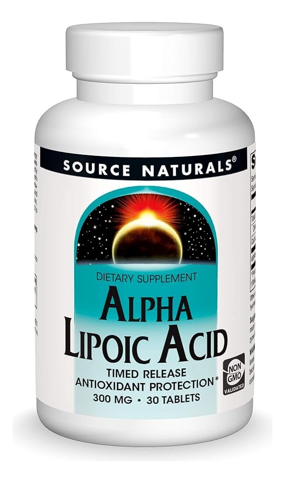 Salud y Equipamiento Médico - Source Natur Ácido Alfa Lipoico
