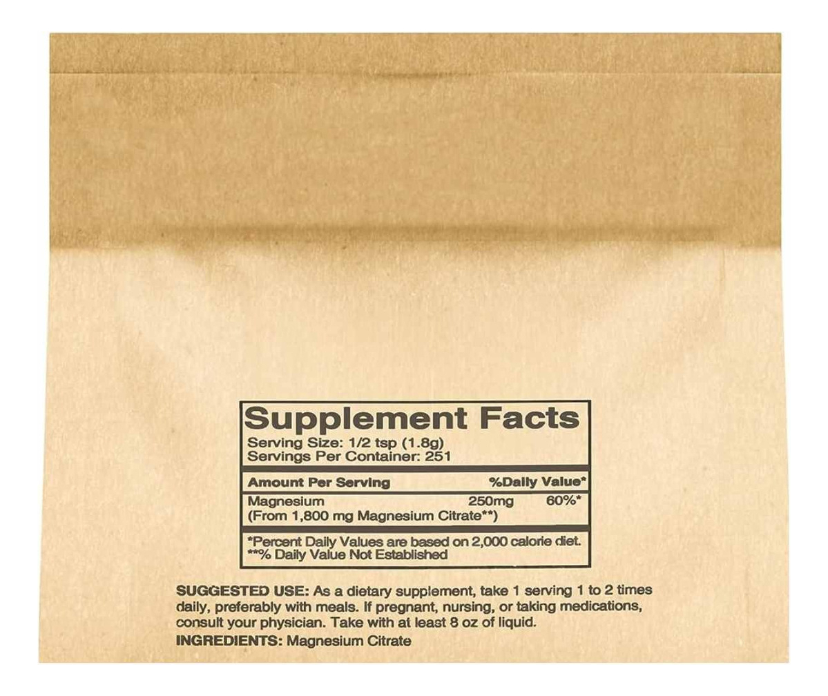 Salud y Equipamiento Médico - Citrato Magnesio 453g Pure Orig - G A $4 - G A $485 1