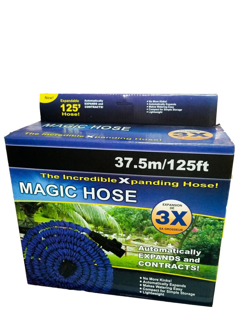 herramientas, jardines y exterior - Manguera expandible  potente de nuevo diseño con pistola gratis - 125 pies. 2