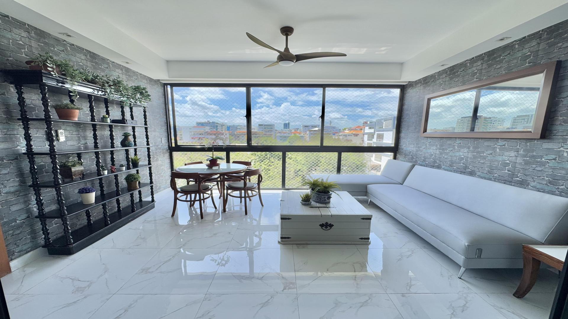 apartamentos - Apartamento Amueblado en Mirador Sur 3