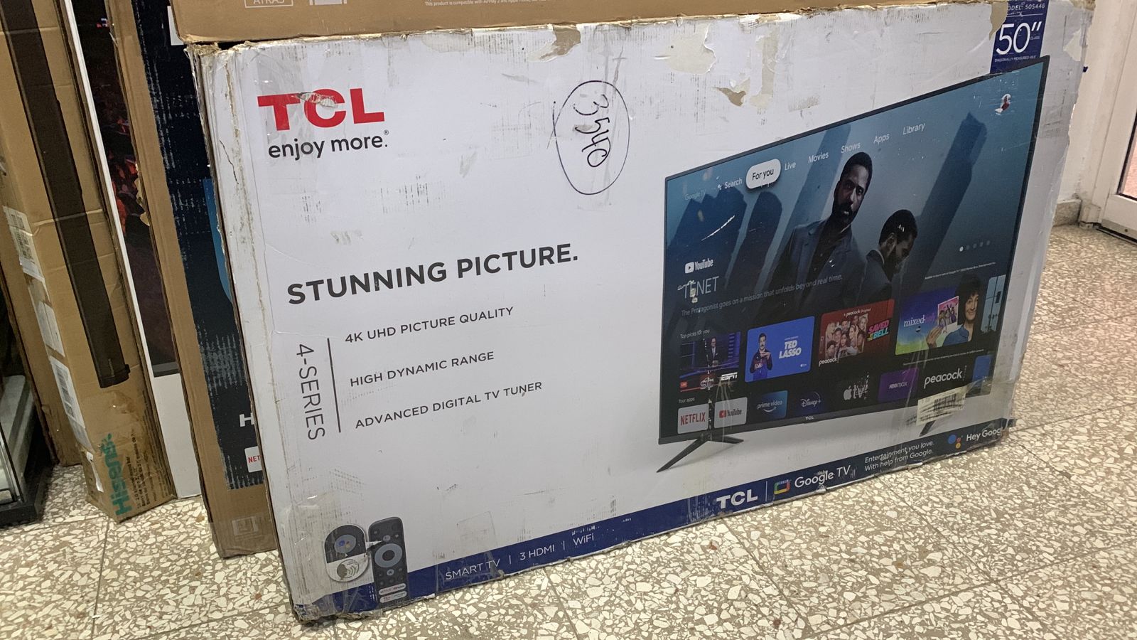 tv - TCL 50 PULGADAS GOOGLE TV DISPONIBLE 0