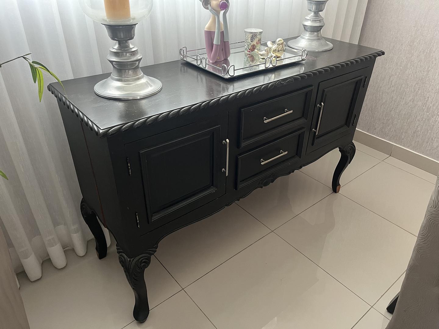 decoración y accesorios - Credenza de caoba 