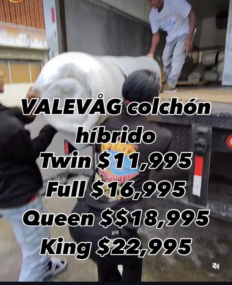 muebles y colchones - colchón Queen solo empaque abierto. no se usó  1