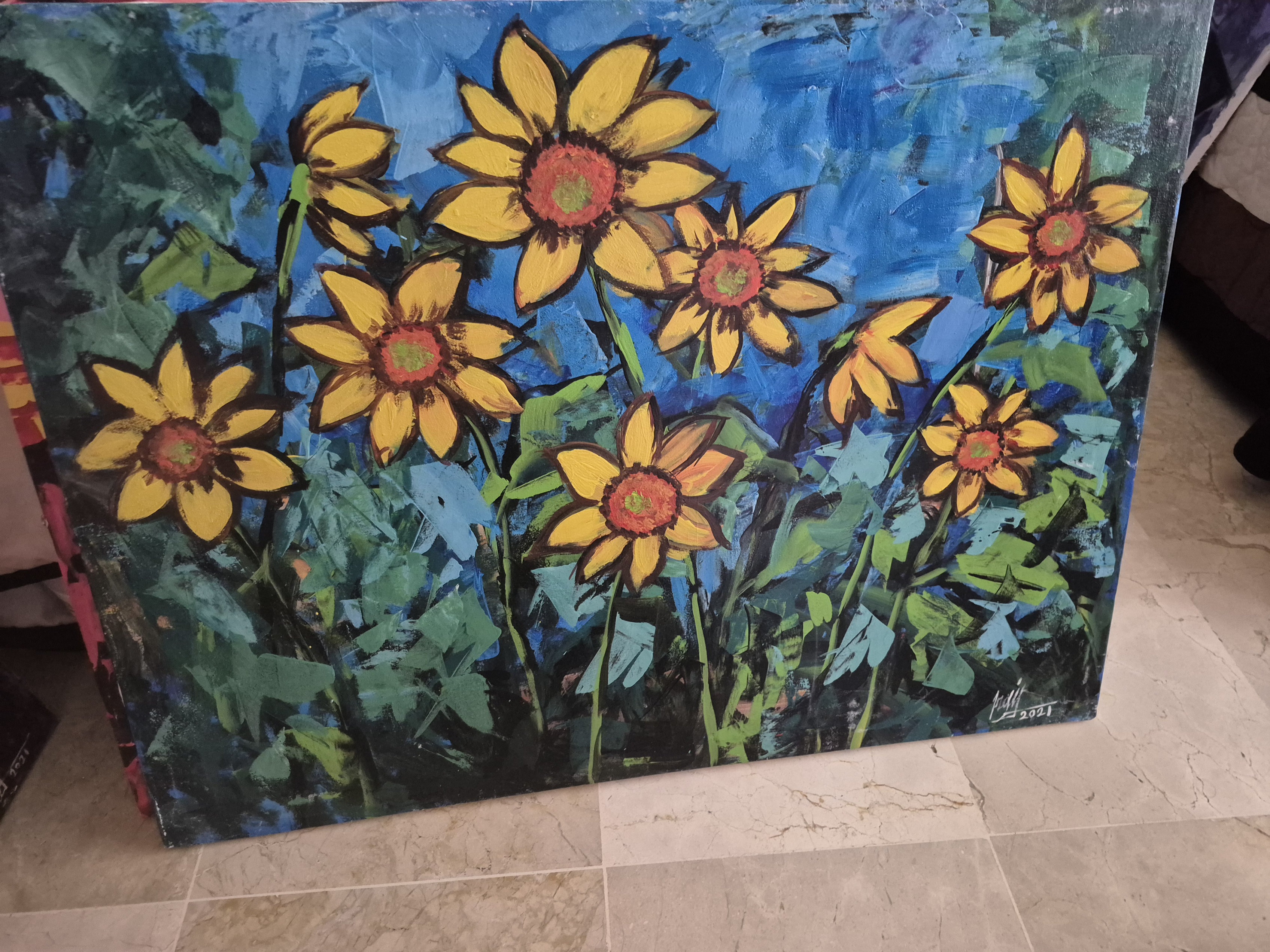 decoración y accesorios - Cuadros del Artista Sexfrain Linares 3