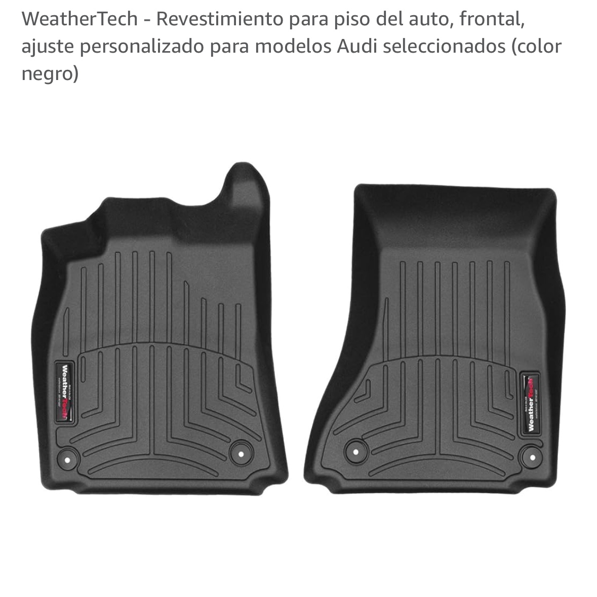 repuestos - Alfombras WeatherTech para Audi A4/A5 (2009-2016) 0