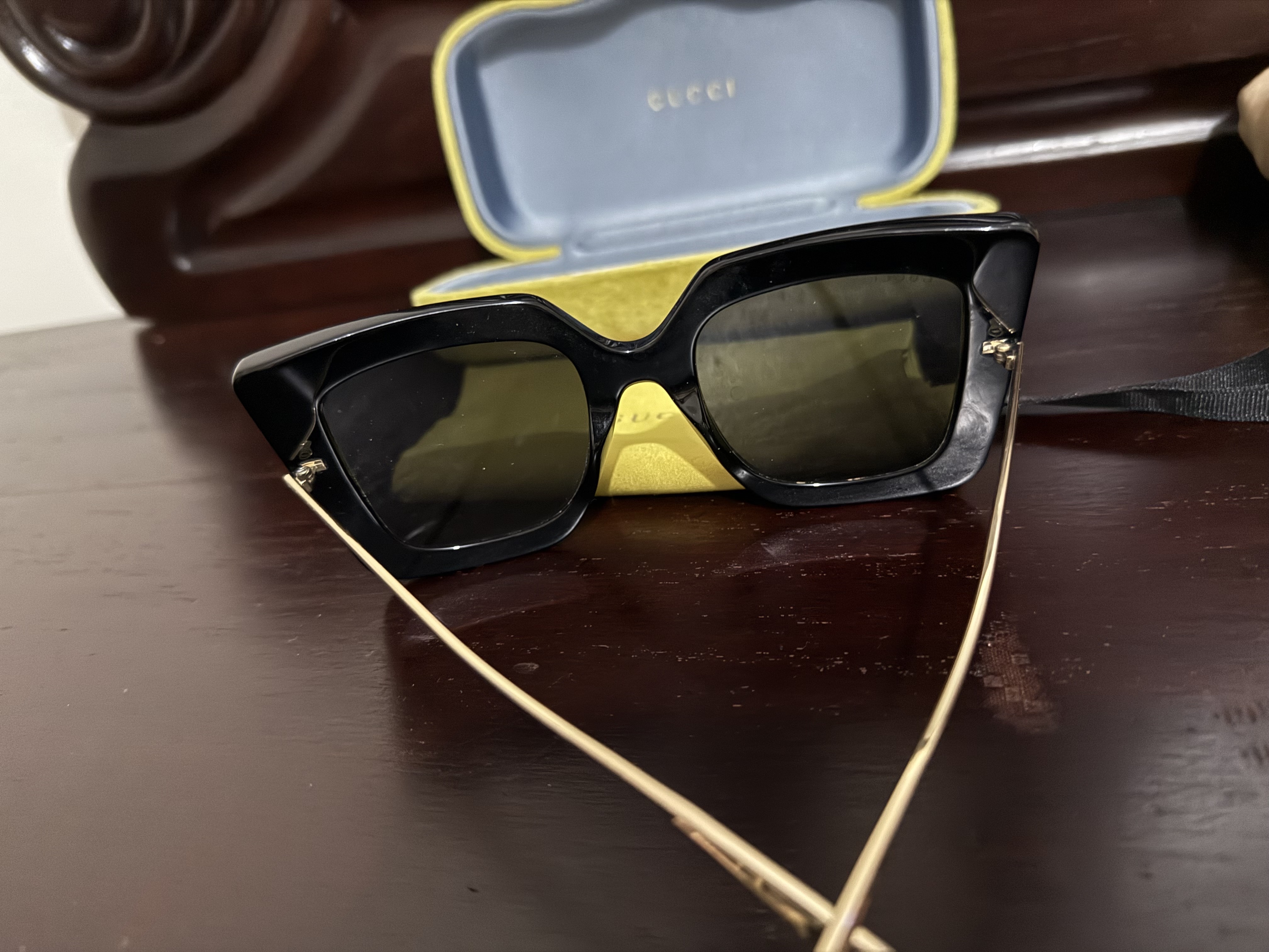 joyas, relojes y accesorios - lentes gucci como nuevos 2