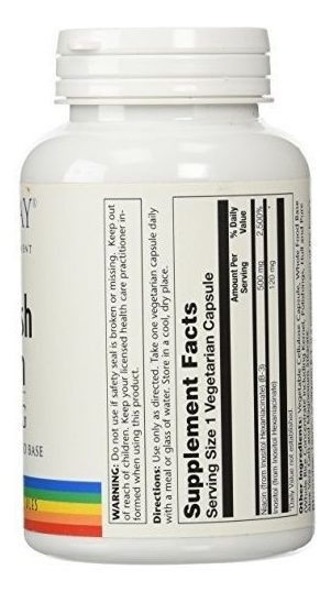 Salud y Equipamiento Médico - Solaray Niacin No Flush Capsules 500 Mg 100 Count 1