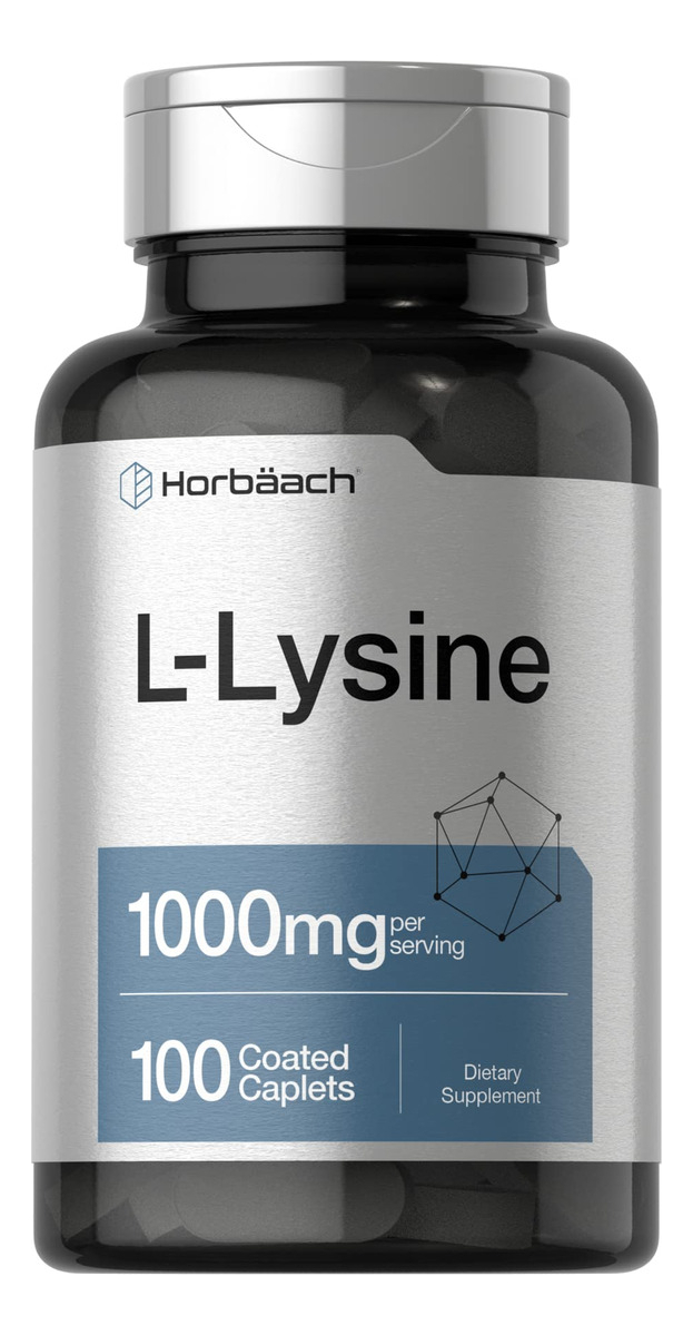 Salud y Equipamiento Médico - L-lisina 1000 Mg 100cap Horbaach 0