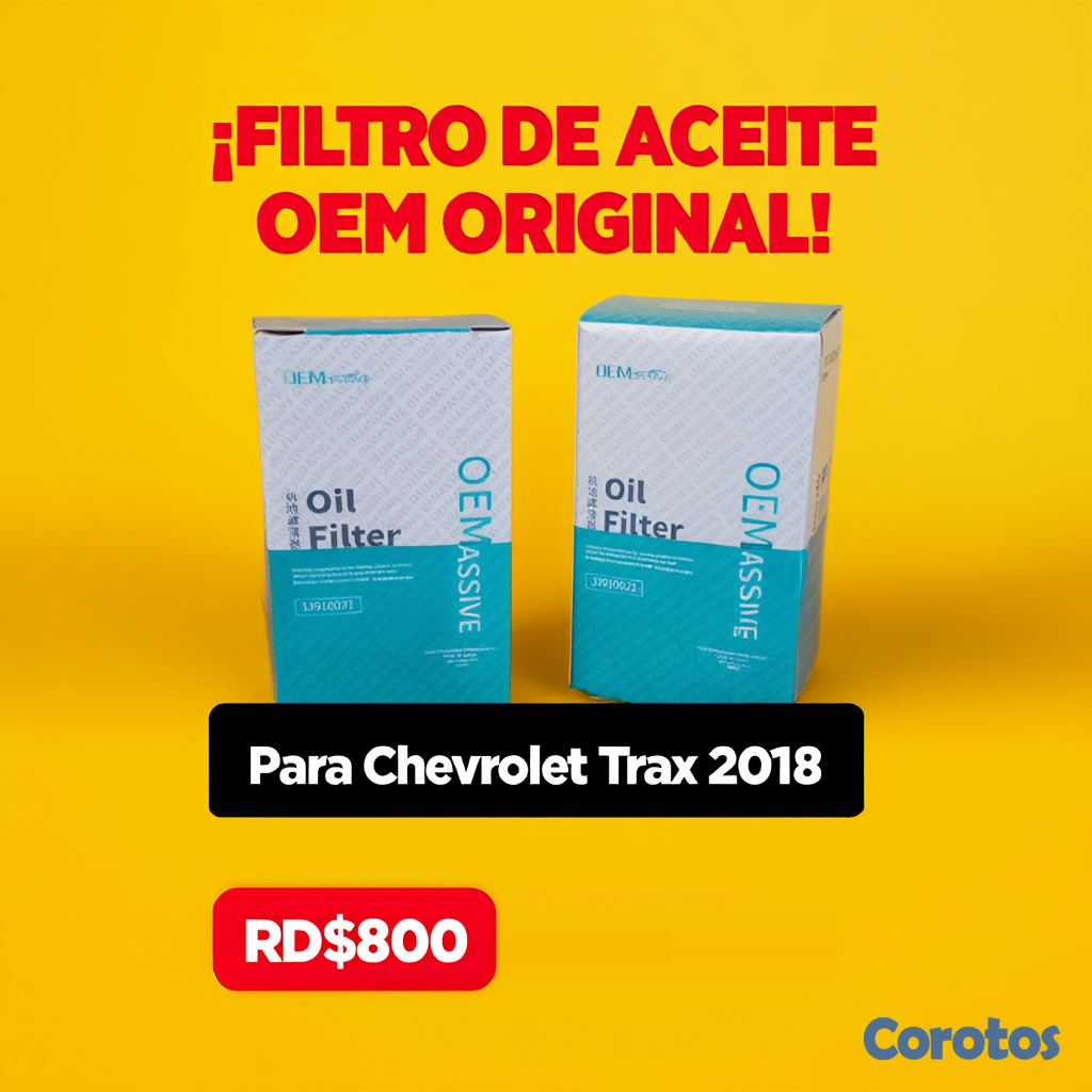 accesorios para vehiculos - ¡OFERTA! 2 Filtros de Aceite OEM MASSIVE RD$800c/u 6