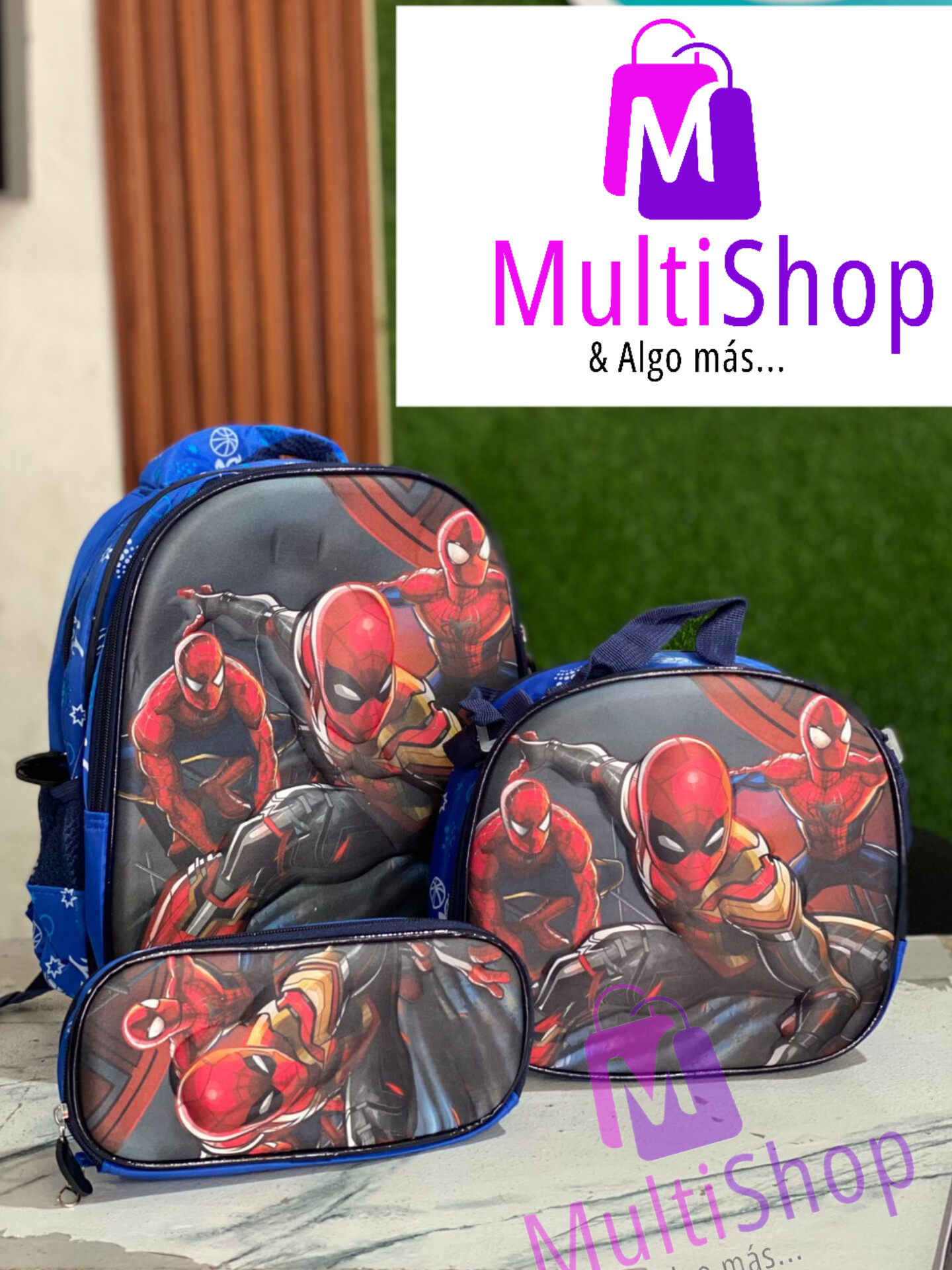 carteras y maletas - Set 3 piezas escolares  5