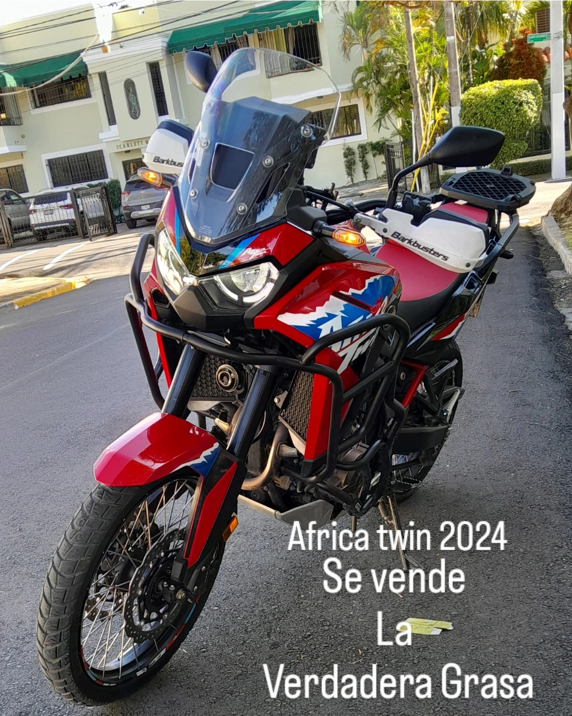 motores y pasolas - Africa twin CRF1100 2024