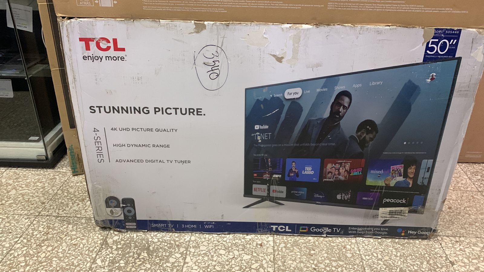 tv - TCL 50 PULGADAS GOOGLE TV DISPONIBLE 1