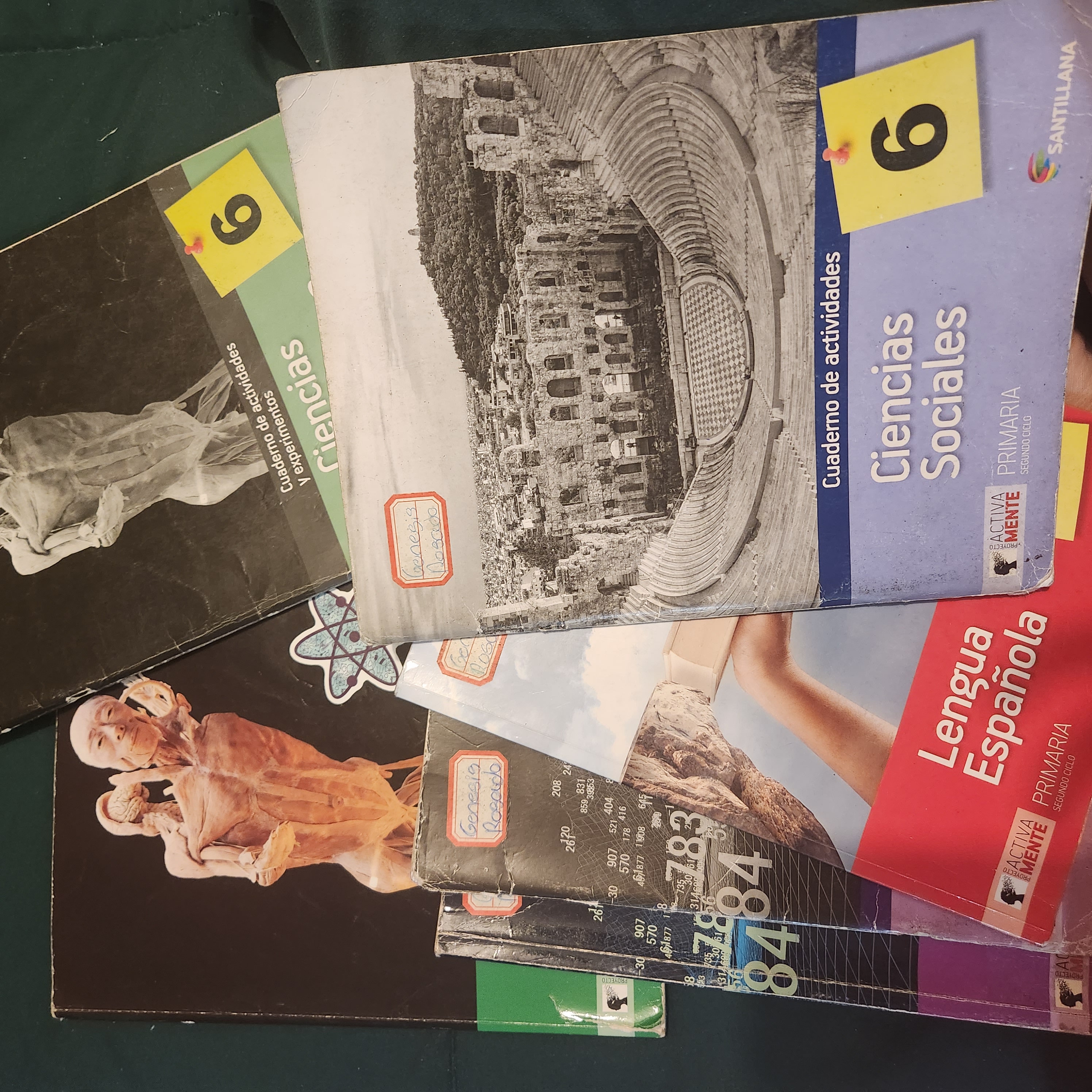 libros y revistas - libros activamente de 6to grado 0