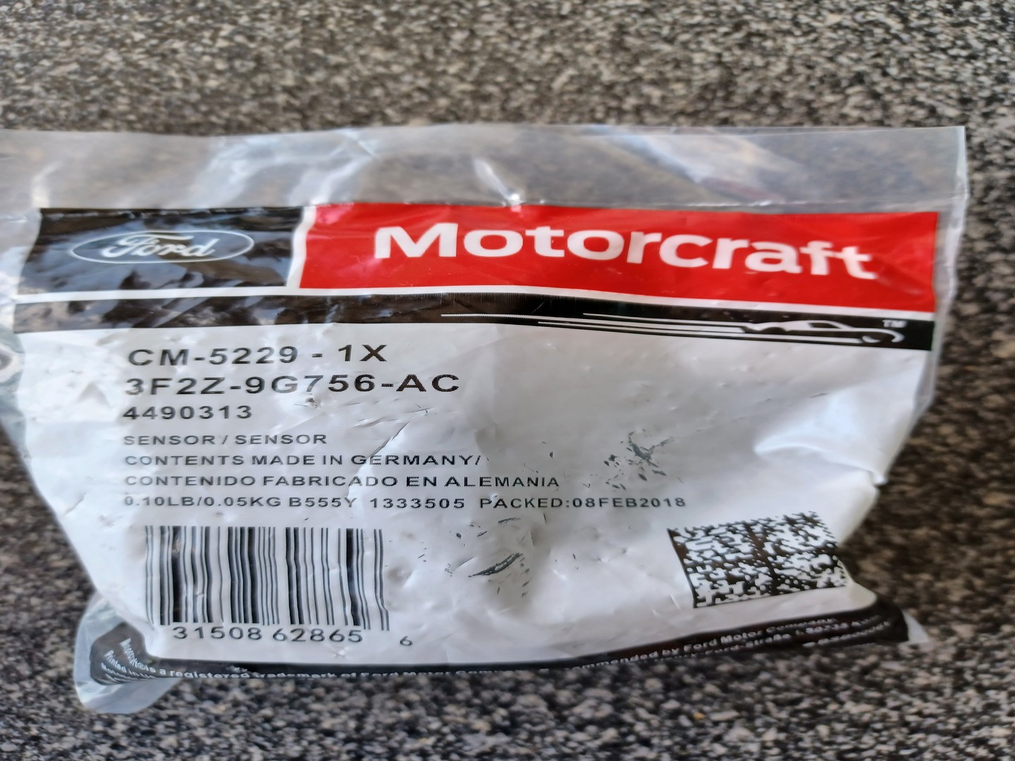 repuestos - Sensor Motocraft - Fuel injector-Nuevo
Para vehiculo ford focus, ford scape 0