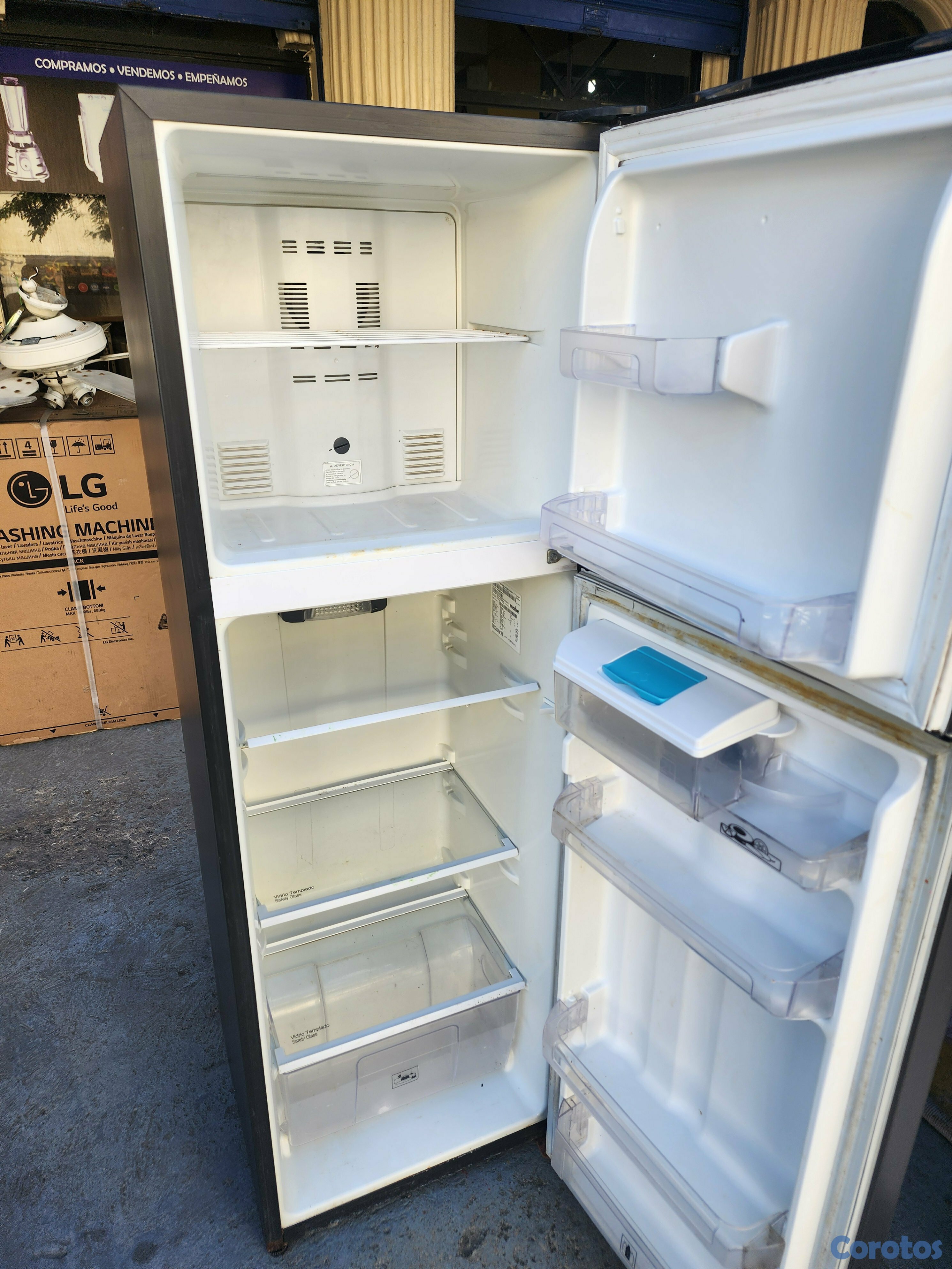 cocina - nevera mabe 10 pies medios uso 3