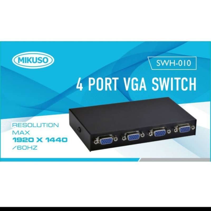 otros electronicos - Interruptor VGA de 4 puertos - Switch VGA 1