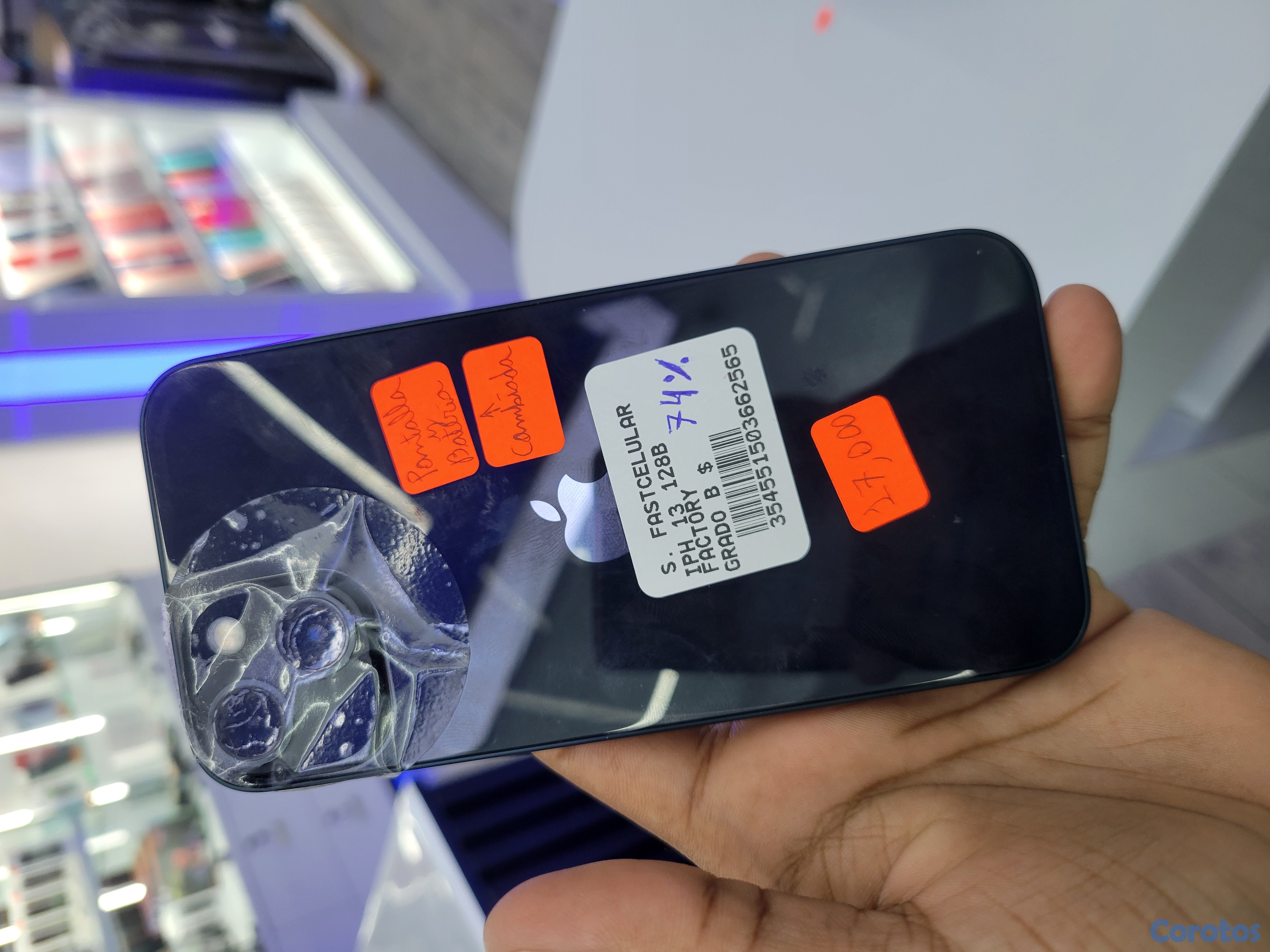 celulares y tabletas - iphone 13 normal 128gb 