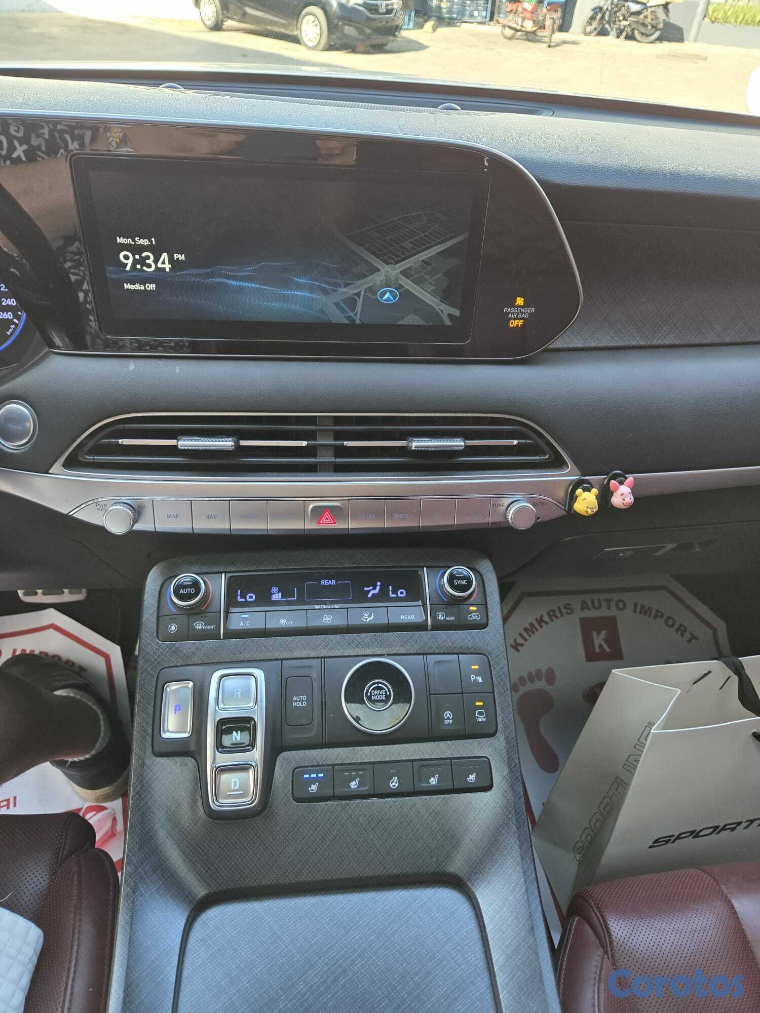 jeepetas y camionetas - HYUNDAI PALISADE 2019 BLANCA GASOLINA 6