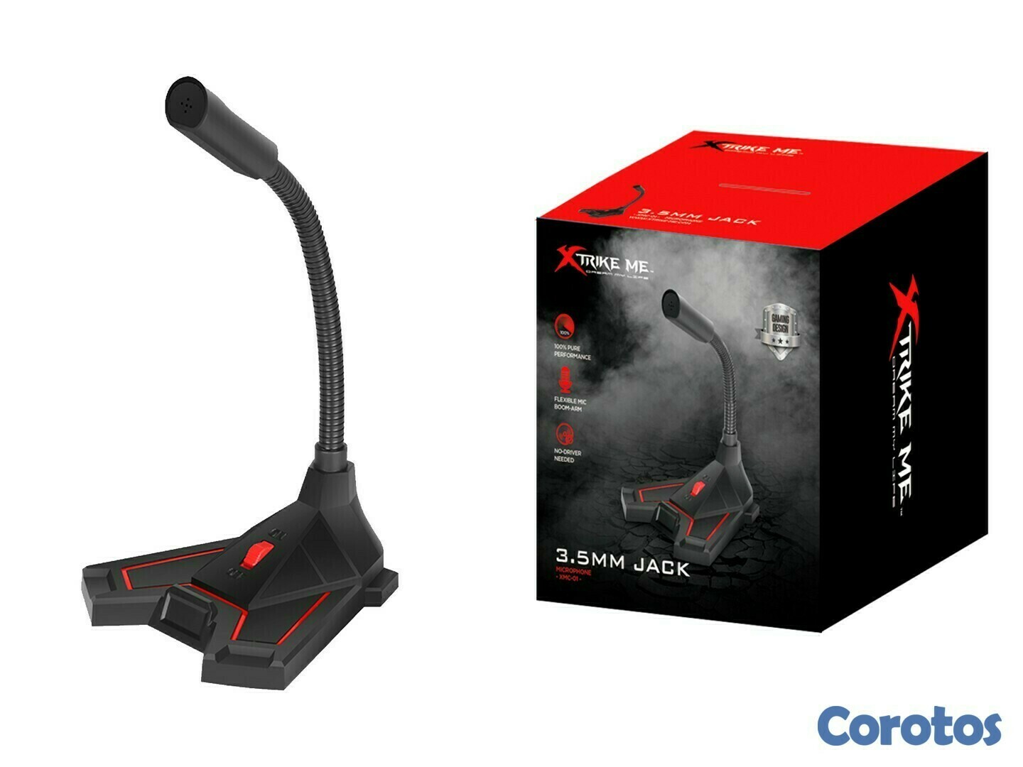 computadoras y laptops - MICROFONO DESKTOP GAMING XTRIKE ME  XMC01 1