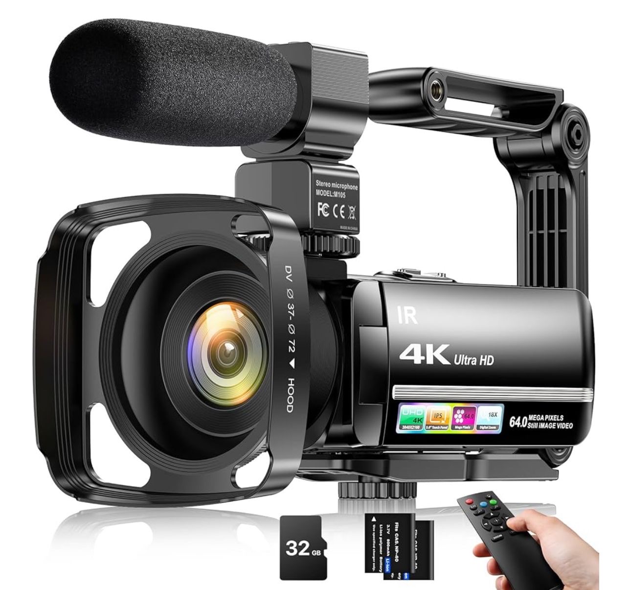 camaras y audio - cámara digital de video 4K  0