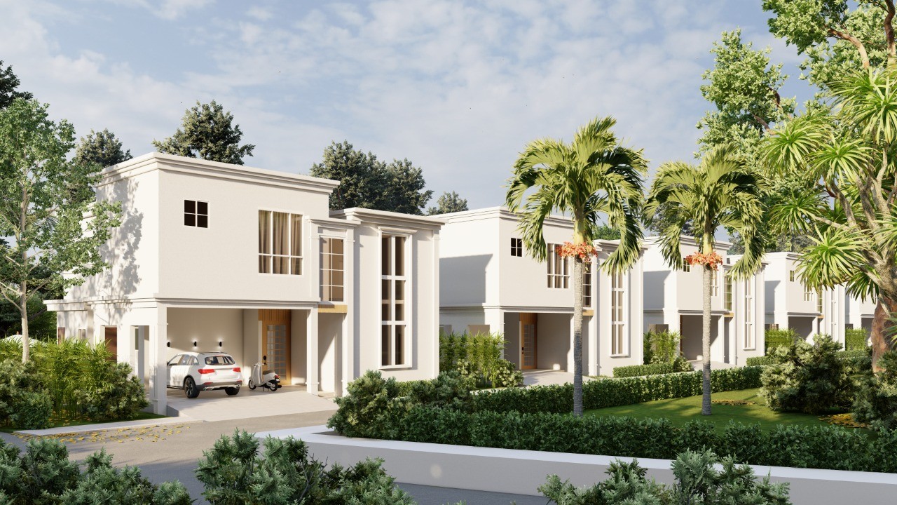 casas vacacionales y villas - Se vende villa en Metro Countri club 5