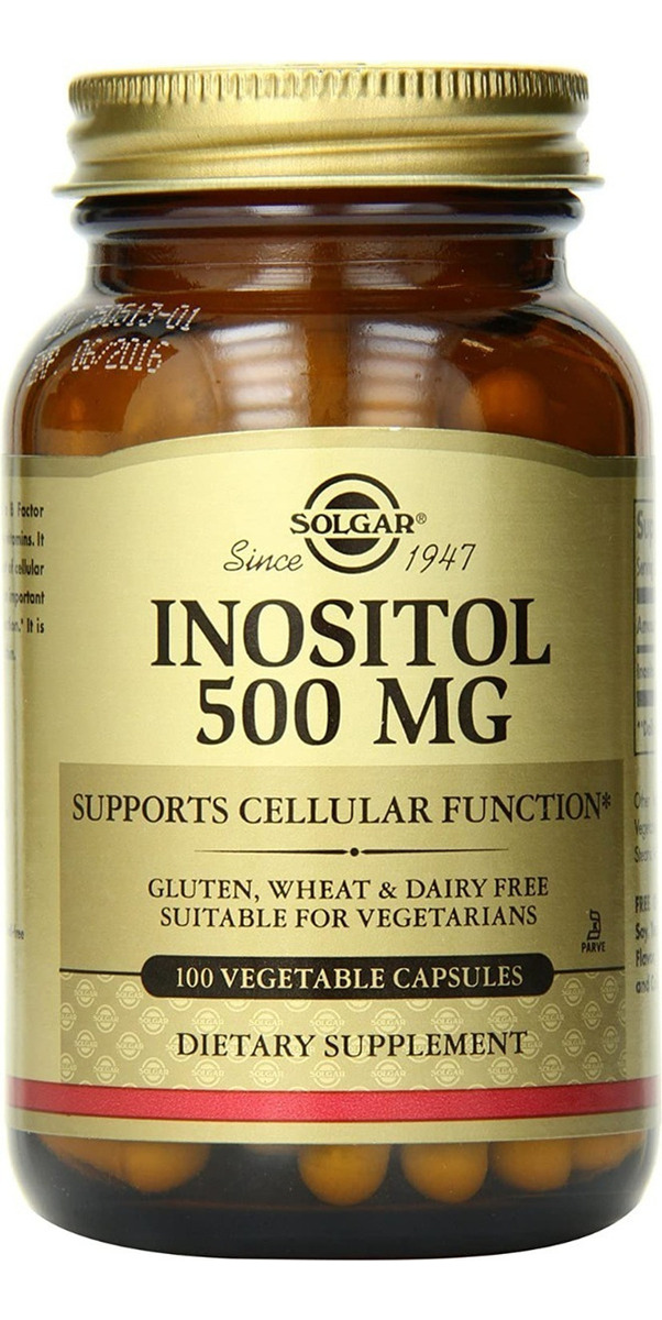 Salud y Equipamiento Médico - Inositol 100 Cap Solgar 0