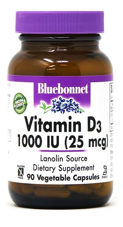 Salud y Equipamiento Médico - Vitamina D3 1000iu Bluebonnet 0