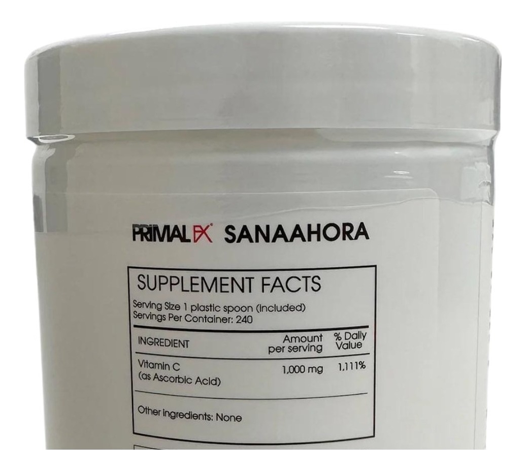 Salud y Equipamiento Médico - Vitamina C 1000 Mg Primalfx - G A $1136 - G A $1195 1