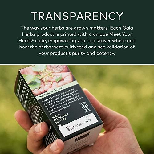 Salud y Equipamiento Médico - Gaia Herbs Rhodiola Rosea - Suplemento De Soporte Para El E 3