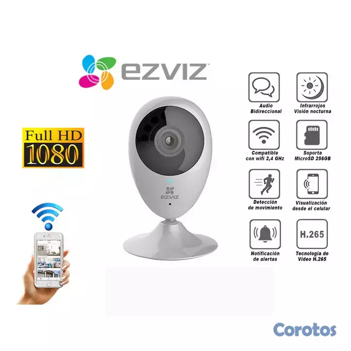 camaras y audio - CAMARA EZVIZ C2C 1