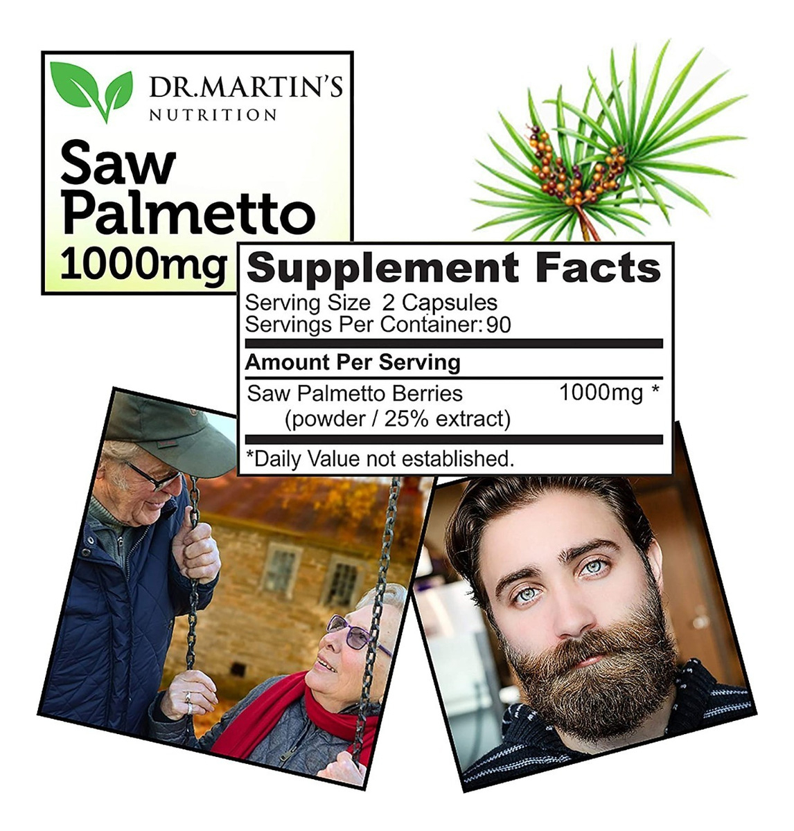 Salud y Equipamiento Médico - Palmetto De Super Fuerza Prostata Miccion 180 Capsulas 1