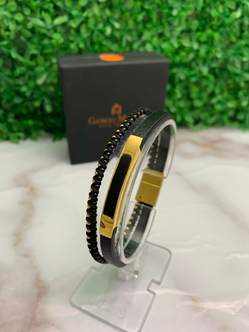 joyas, relojes y accesorios - Pulseras él piel para hombres Giorgio milano  6
