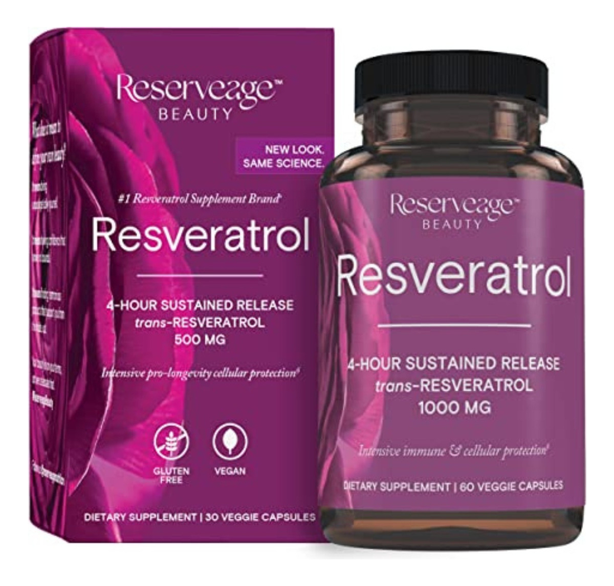 Salud y Equipamiento Médico - Resveratrol 1000mg 60caps - Unidad - Unidad A $7815