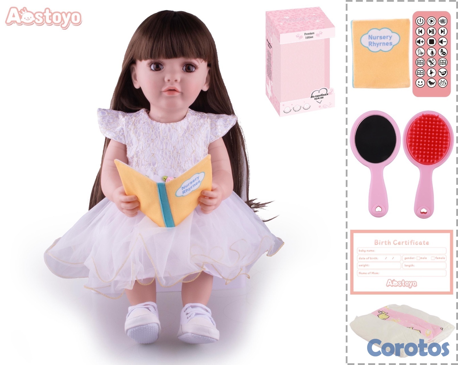 juguetes - Muñecas de silicon  hablan - cantan - bailan incluyen accesorios Nuevas  2