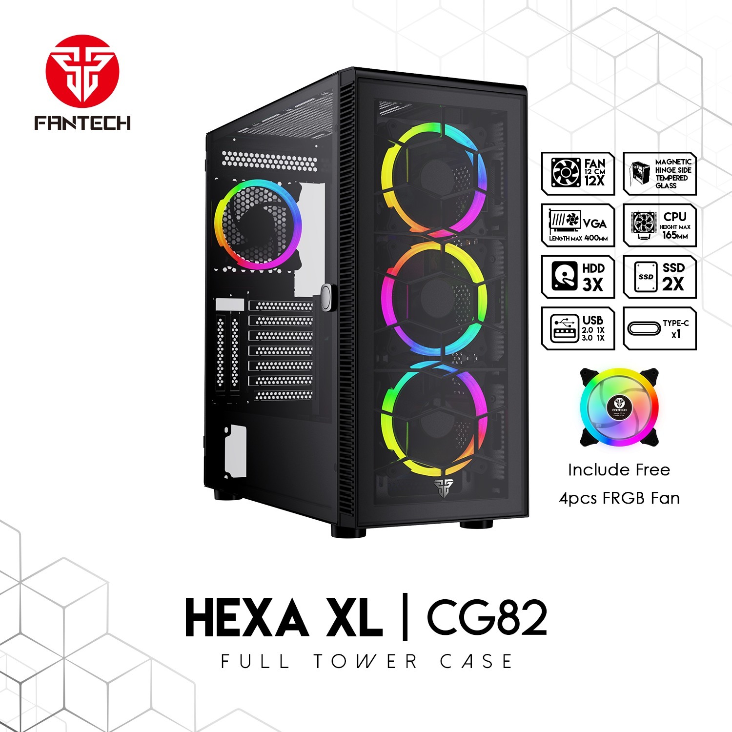 computadoras y laptops - Case Gaming RGB 2