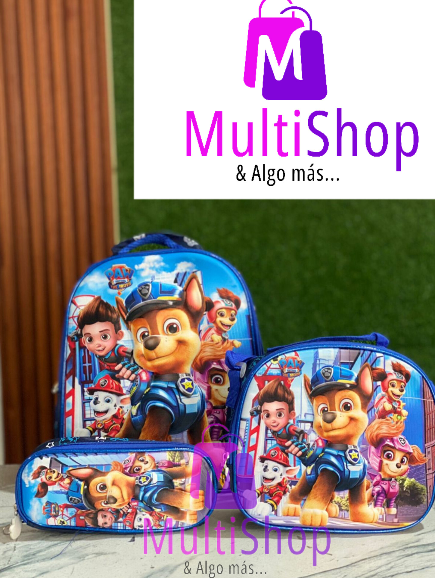 carteras y maletas - Set 3 piezas escolares  7