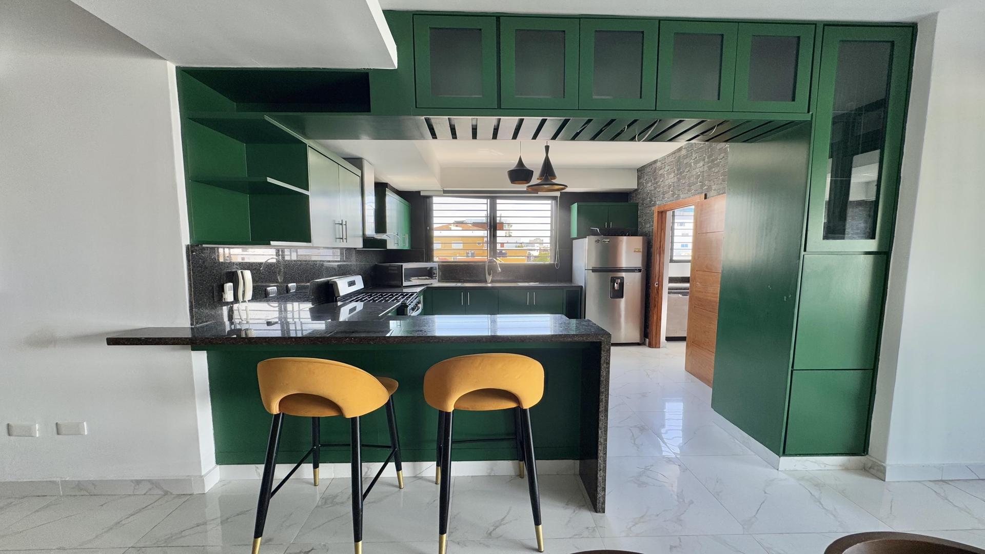 apartamentos - Apartamento Amueblado en Mirador Sur 6