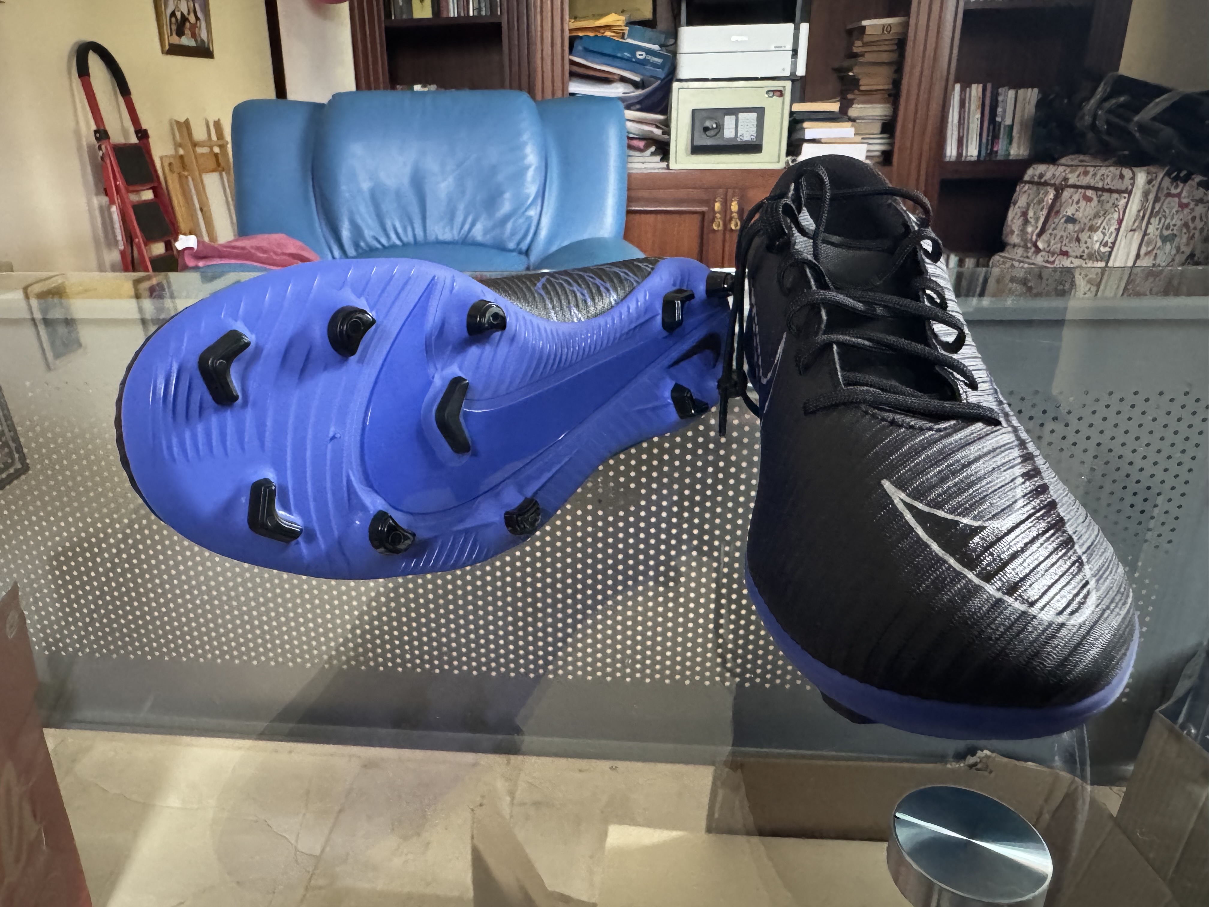 deportes - Zapatillas de fútbol Nike, Mercurial Hyper  Royal (Size: 9.5/Hombre)  17