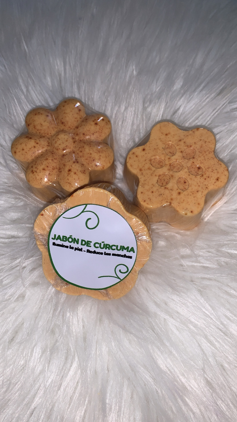 salud y belleza - jabon de curcuma  2