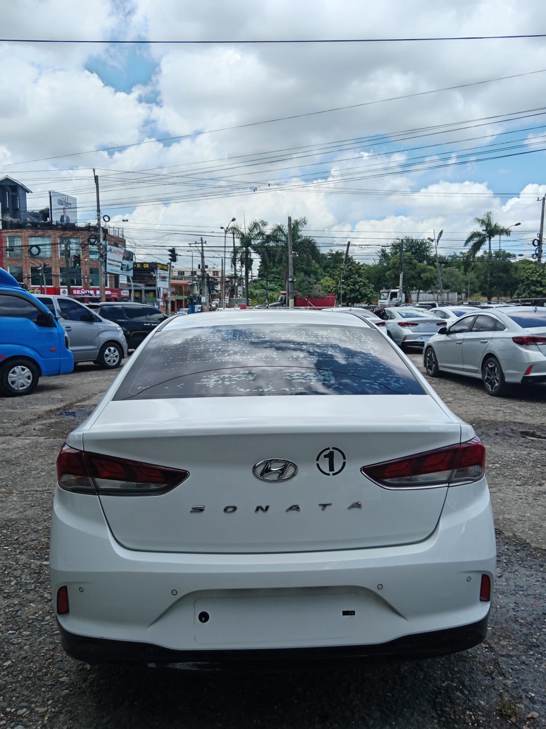 carros - HYUNDAI SONATA NEW RISE 2020 BLANCO 3