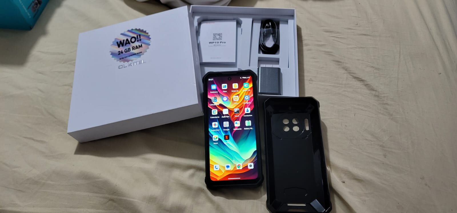 celulares y tabletas - Oukitel WP 19 Pro en su caja 2