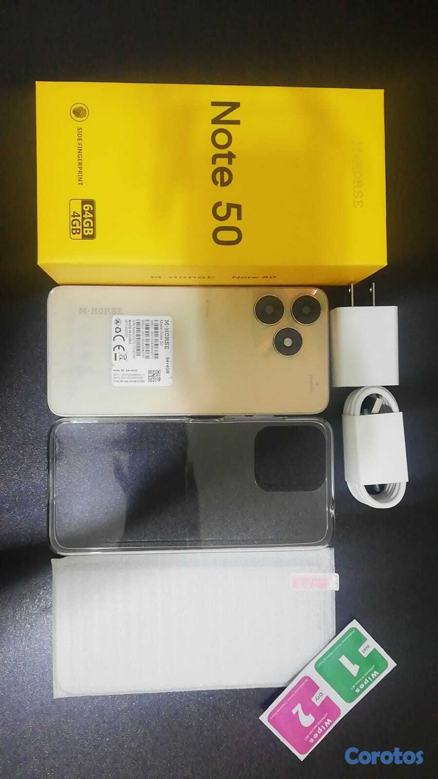 celulares y tabletas - TELEFONO M HORSE NOTE 50 64 4GB 4